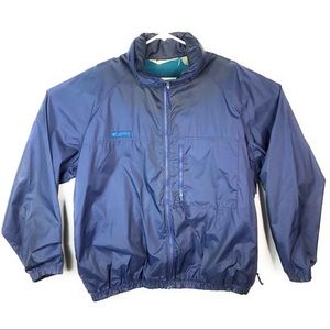 Vintage Columbia Rain Jacket Windbreaker Men XL 90